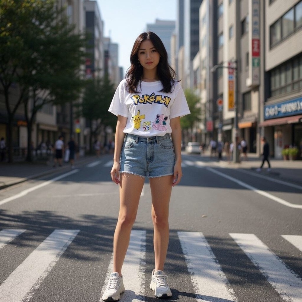 🆕Girls Pokémon T Shirt Plus Size